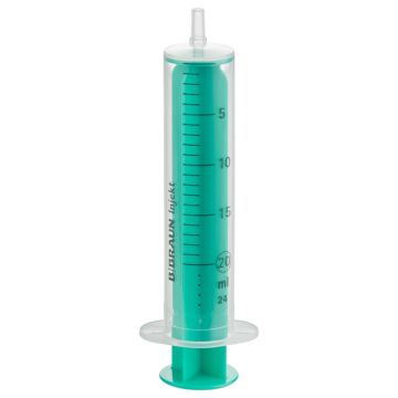 Einmal-Spritze 20 ml, INJEKT 2-teilig, Luer-Anschluss 