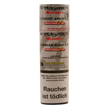 Cyclones XTRA Urban Assault Blunts mit Holzfilter (2-er)
