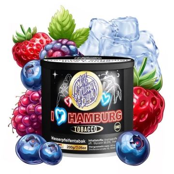 187 Strassenbande Shisha Tabak - #66 I <3 Hamburg 200g