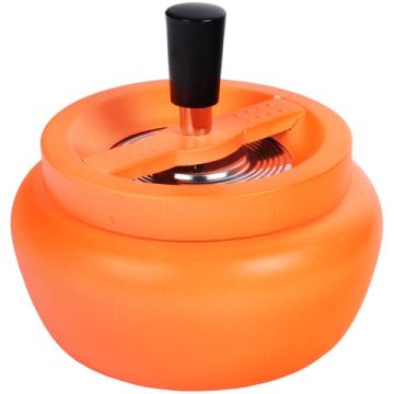 Drehaschenbecher Matt - Neon Orange
