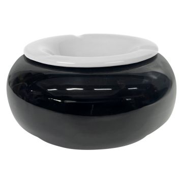 Windaschenbecher Jumbo 22cm - schwarz-weiss