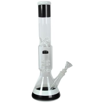 Glasbong Premium black'n'white, clear 40cm