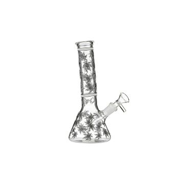 Bong Glas  Grey Art Leaf, 19.5cm