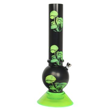 Acryl Bong Green Mushroom - 33cm