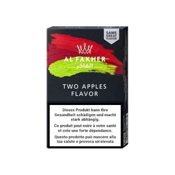 Al Fakher Shisha Tabak - Two Apples 50g