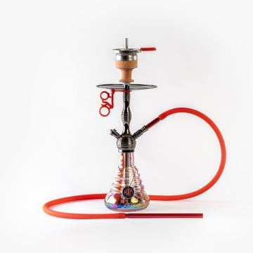 Amy Deluxe Small Rips 470R Schwarz Glanz - Rot
