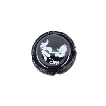 Glas Aschenbecher, Mickey's Dope, 10.5cm 