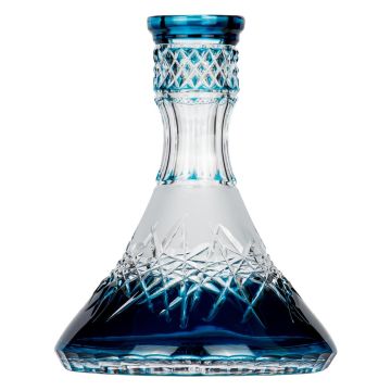 Caesar Crystal Steckbowl Cone - Hoarfrost Up - Blue
