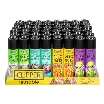 1 x Clipper Slogan #4 Black Cap, assortiert