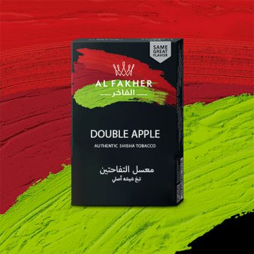 Al Fakher Shisha Tabak - Two Apples 50g