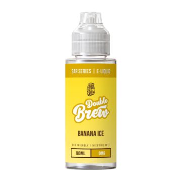 Double Brew Banana Ice - 100ml - Shortfill