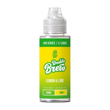 Double Brew Lemon & Lime - 100ml - Shortfill