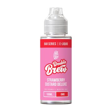 Double Brew Strawberry Custard Deluxe - 100ml - Shortfill
