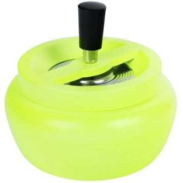 Drehascher Huge Neon Gelb matt, 13cm 