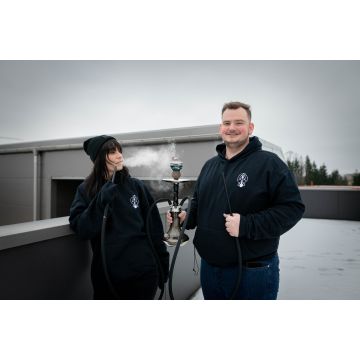 Shisha König X William Custom Hoodie Black - XXXL