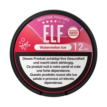 ELF Nicotine Pouches Watermelon ICE, 12mg 