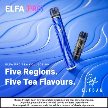 Bundle ELFBAR ELFA Pro V2 Tea - Flavours