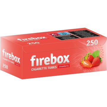 Firebox Strawberry Zigaretten Filterhülsen 250 Stk.