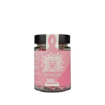 Medusa Rosé - Aktivkohlefilter, Glas - 100Stk.