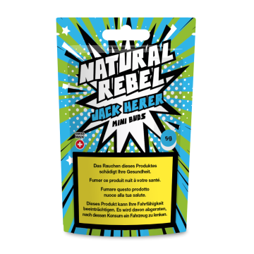 Natural Rebel CBD Mini Buds, Jack Herer 5g