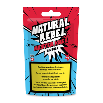 Natural Rebel CBD Big Buds, Master Kush 5g