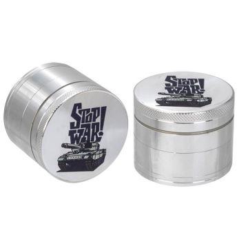 Grinder / Pollinator Aluminium - STOP WAR 2.0, 4tlg., 50mm 