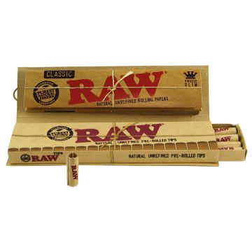 RAW Connoisseur KS Slim mit vorgedrehten Filter