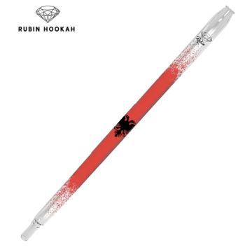 Rubin Hookah Glasmundstück - Albanien