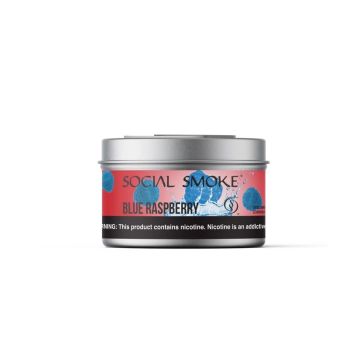 Social Smoke Blue Raspberry 100g
