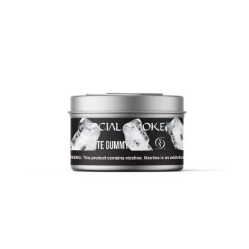 Social Smoke White Gummy Bear 100g