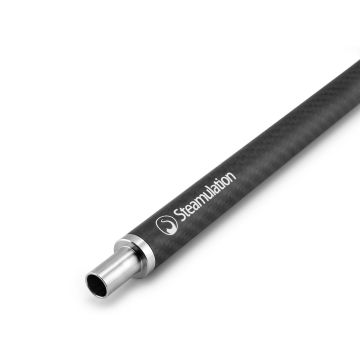 Steamulation Carbonmundstück Black Matt