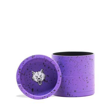 Wulf Aschenbecher Grinder, purple-schwarz