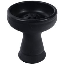 Tabakkopf Silikon Schwarz