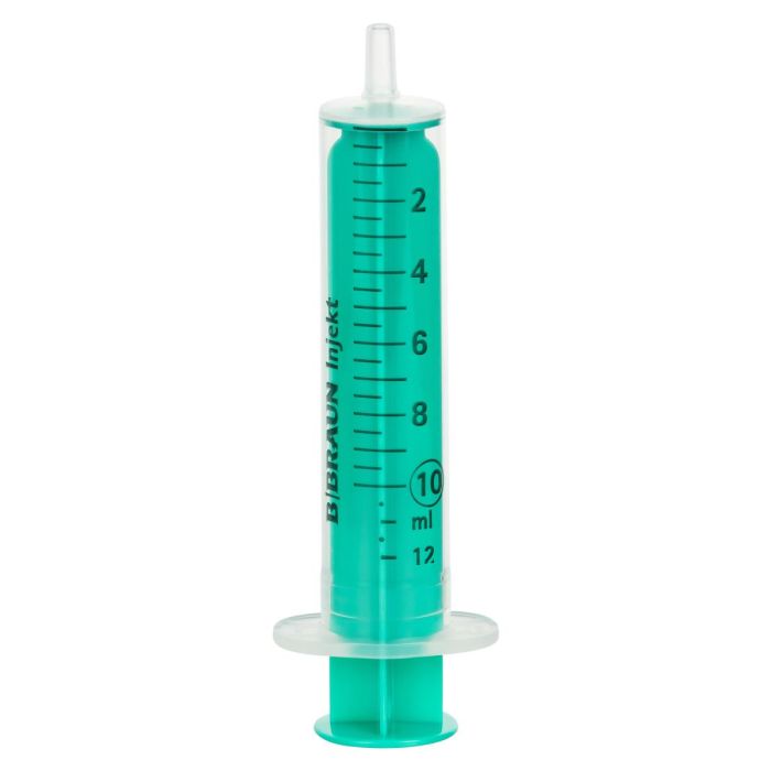 Einmal-Spritze 10 ml, INJEKT 2-teilig, Luer-Anschluss 