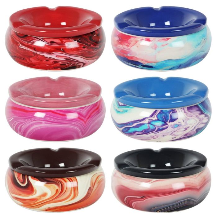 Windaschenbecher Marble, Assortiert