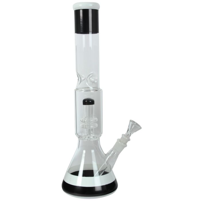 Glasbong Premium black'n'white, clear 40cm