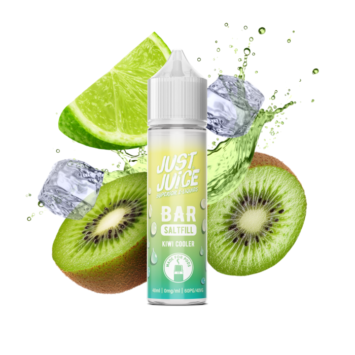 Just Juice BAR RANGE - Kiwi Cooler - 40ml - Shortfill