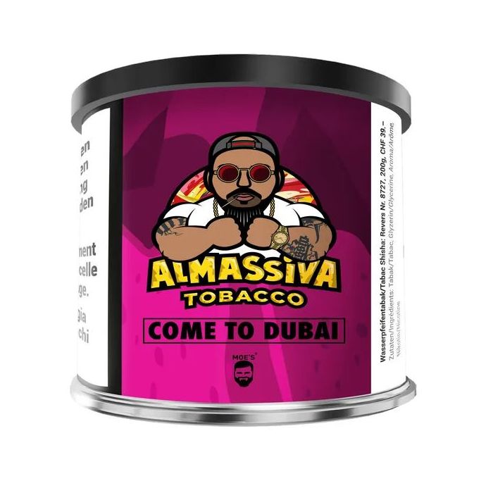 Al Massiva Shisha Tabak - Come to Dubai 200g