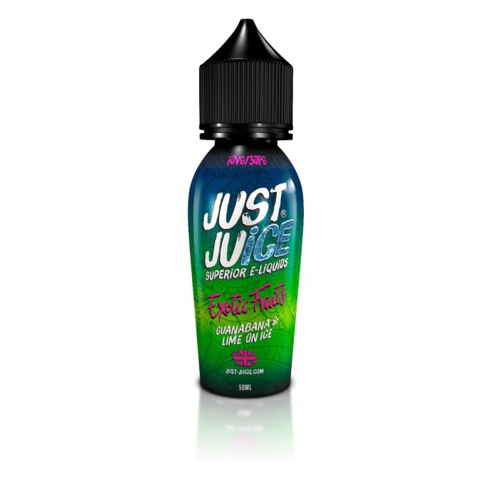 Just Juice Exotic Fruits - GUANABANA & LIME ON ICE - 50ml - Shortfill