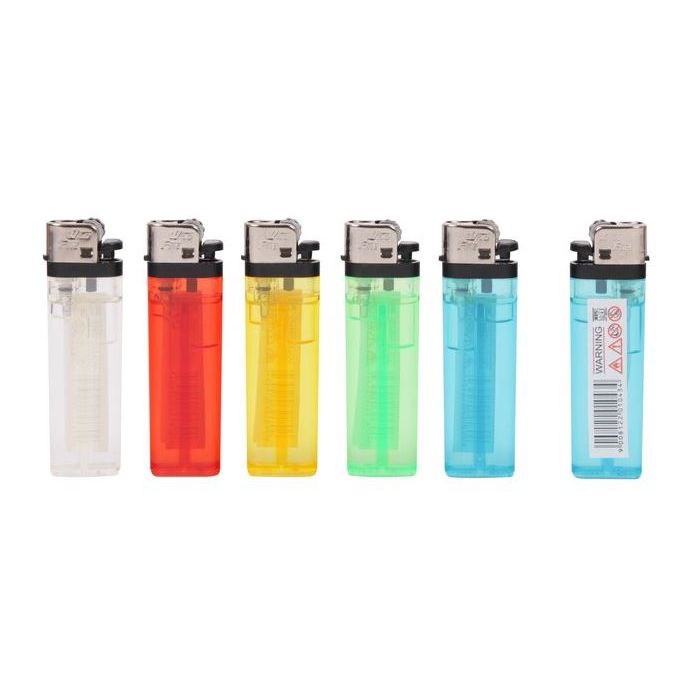 Feuerzeug transparent assortiert