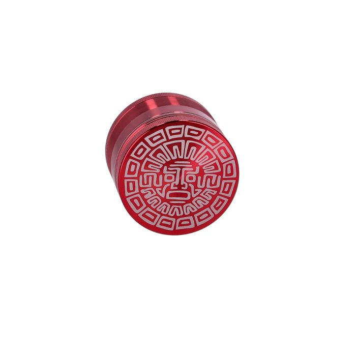 Ohia GrinderAluminium Classic Maya, rot, 4tlg.