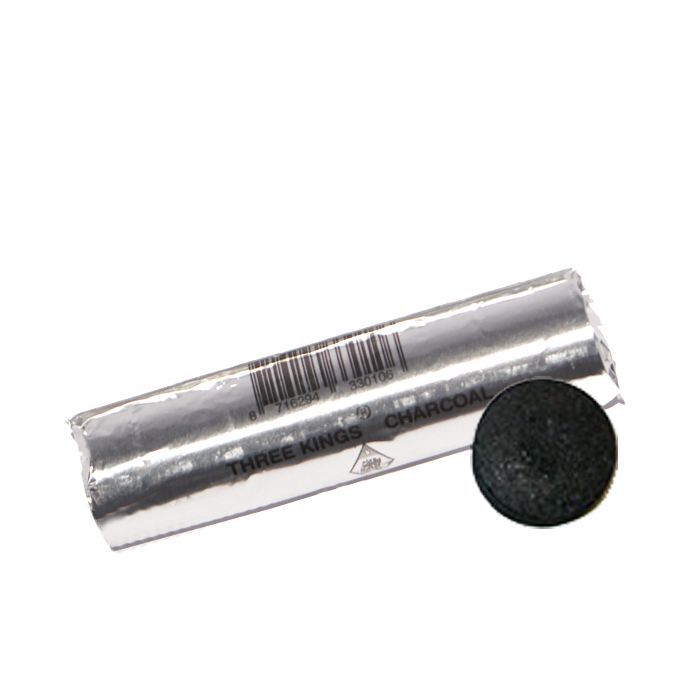 Shishakohle Three Kings 33mm (10Stk.) Kohle