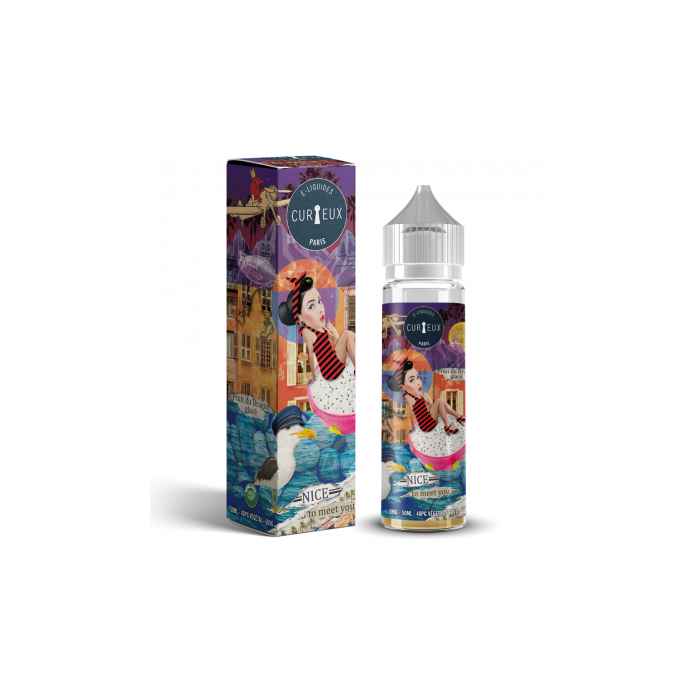 E-Liquid Hexagone- Nice to Meet You 50ml, CURIEUX  ''Shortfill''