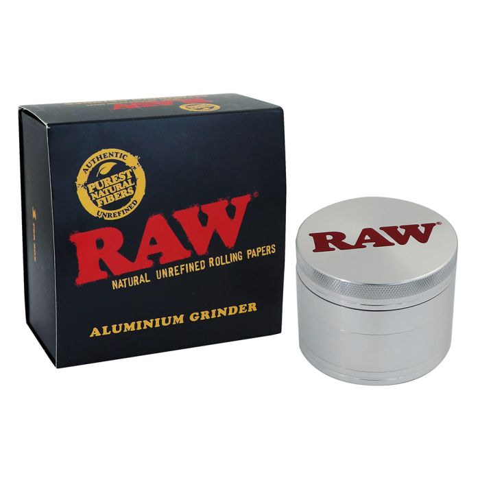 RAW Grinder, 56mm, 4tlg mit Sieb 