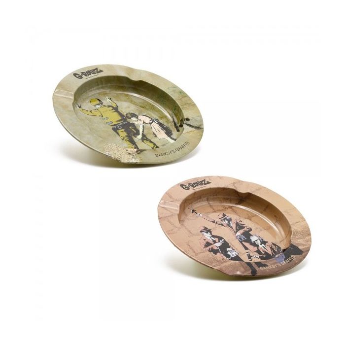 1 x G-Rollz Aschenbecher, BANKSY Strike Assort., 13.5cm