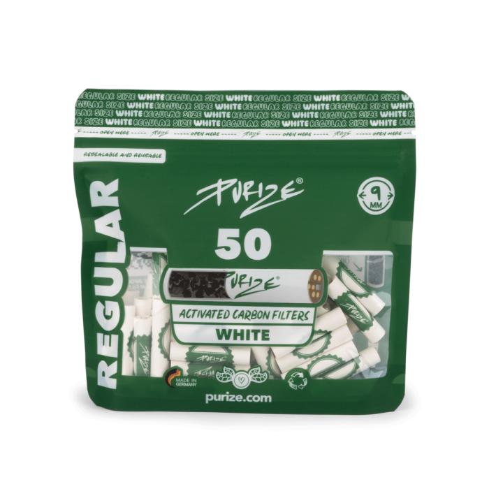 Purize Regular - Aktivkohlefilter - 50Stk.