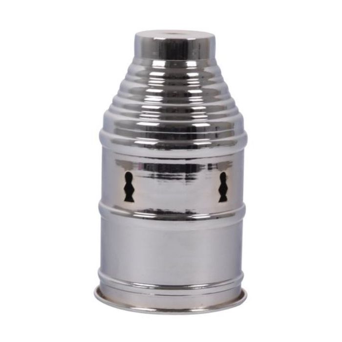 Windschutz Metall Silber