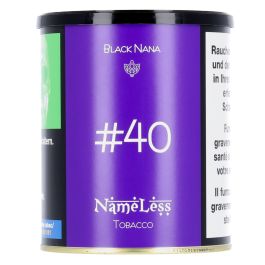 nameless tobacco #40 Black Nana Nameless Tabak Black Nana 1kg